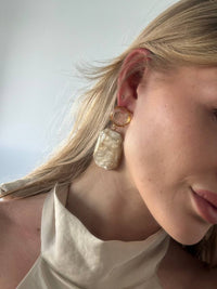 Pearl Effect Earrings