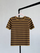 Viscose Striped T-Shirt