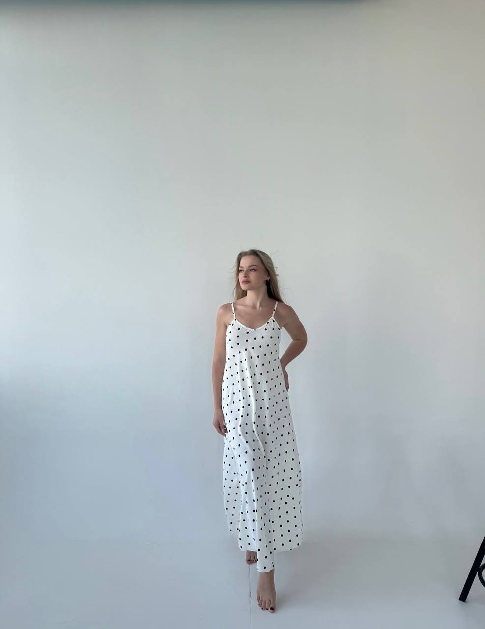 Polka Dot Slip Dress