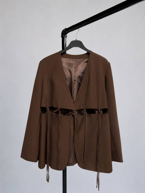 Blazer with Slit