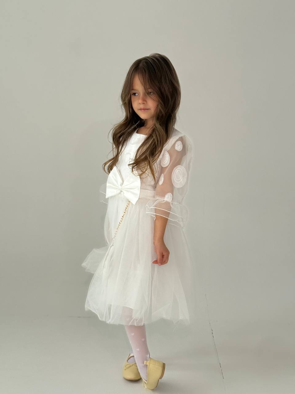 Girls’ Dress with Handbag