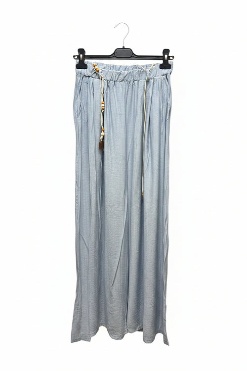 Boho Wide-Leg Trousers