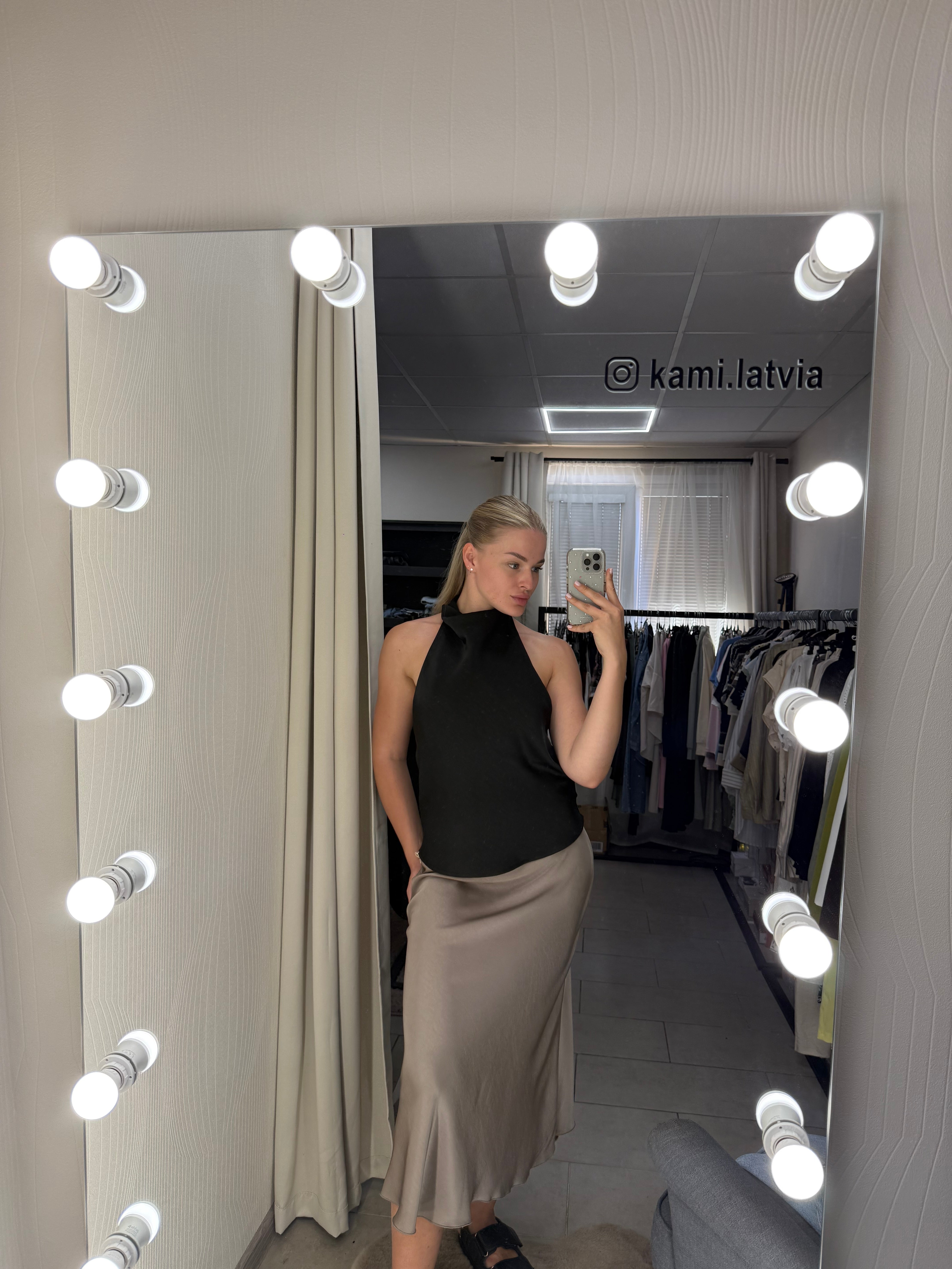 Viscose skirt