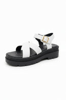 White Platform Sandals