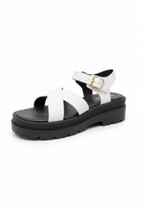 White Platform Sandals