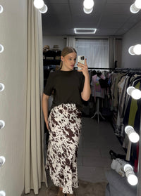 Viscose skirt